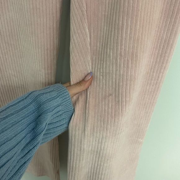 Sunday Best Otis Flared Velour‎ Pink Pant - Picture 10 of 10